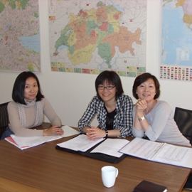 Toshiko, Satoko and Shiho fromJapan